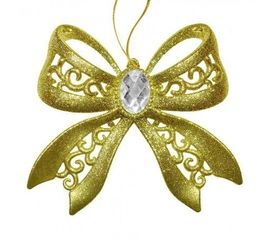 Украшение Бант пластик 12х13см ассорти, фото 1