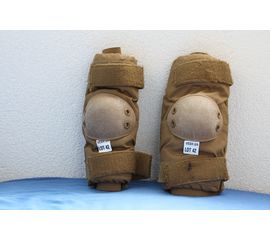 Тактические налокотники NATO USMC ALTA Cayote Made in USA размер M – состояние на фото LOT42, фото 1