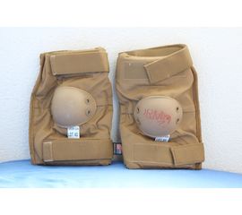 Тактические налокотники NATO USMC ALTA Cayote Made in USA размер M – состояние на фото LOT43, фото 1