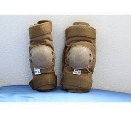 Тактические налокотники NATO USMC ALTA Cayote Made in USA размер M – состояние на фото LOT44, фото 1