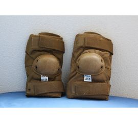 Тактические налокотники NATO USMC ALTA Olive Made in USA размер M – состояние на фото LOT28, фото 1