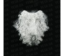 Борода Деда Мороза 30 см средняя, фото 1