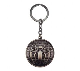 Брелок металлический Супергерои лого Spiderman, фото 1