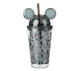 Бутылка Микки Маус Ice Cup 450 мл. Черная, фото 1