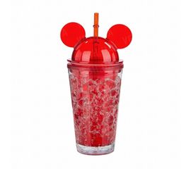 Бутылка Микки Маус Ice Cup 450 мл. Красная, фото 1