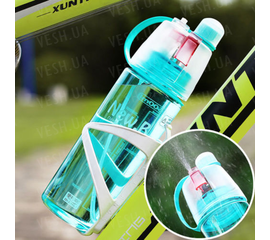 Бутылка для воды New.B 600 мл. Без картонной упаковки!! Голубая, фото 1