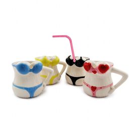 Чашка Бикини с соломкой, фото 1