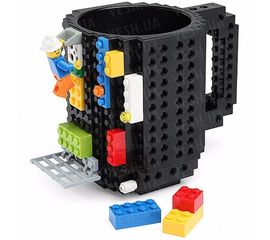 Чашка конструктор Черная, фото 1