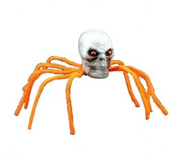 Декор Паук череп оранжевый, фото 1