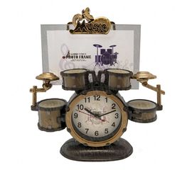 Фоторамка с часами Барабаны, фото 1