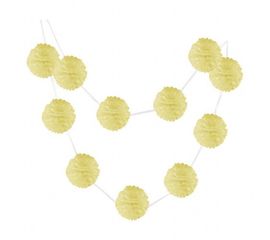 Гирлянда Помпоны шампань 0017, фото 1