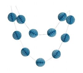 Гирлянда Шары соты (лазурный 0003), фото 1