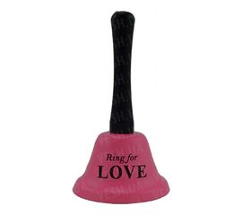 Колокольчик LOVE розовый, фото 1