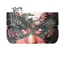 Кружевная маска Секрет серебро, фото 1