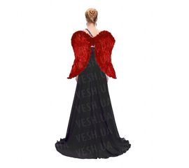 Крылья Амура гигант 60х70 см красные, фото 1