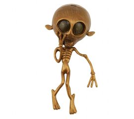 Лизун большой инопланетянин, скелет, фото 1