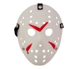 Маска Джейсона пластик белая, фото 1