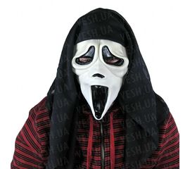 Маска резиновая Крик обычный, фото 1