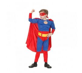 Маскарадный костюм Супермен Премиум размер S, фото 1