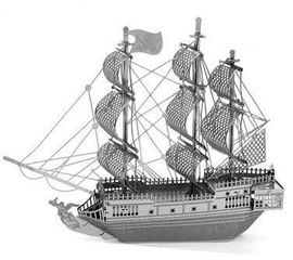 Металлический конструктор &quot;Черная Жемчужина&quot; (2 пластины), фото 1