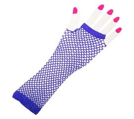 Митенки длинные фиолетовые, фото 1