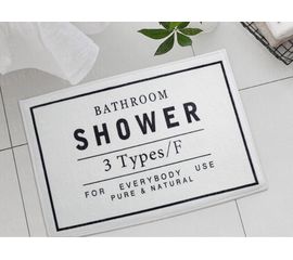 Мягкий, впитывающий коврик в душ, фото 1