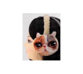 Наушники меховые Кошка рыжая в ассорт., фото 1