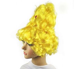 Парик Сказочной Принцессы желтый, фото 1