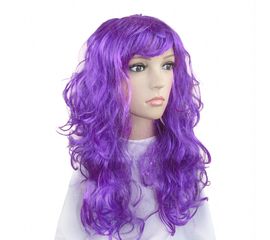 Парик Волнистый (фиолетовый), фото 1