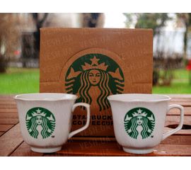 Подарочный набор чашек &quot;Starbucks&quot;. 2011. Уценка, фото 1