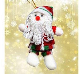 Подвеска мягкая Санта полосатый, фото 1