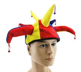 Шапка Шута с бубенчиками велюр, фото 1