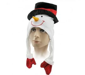 Шапка маска Снеговик, фото 1