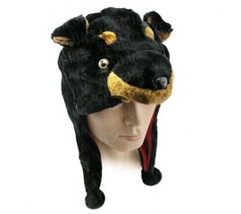 Шапка маска Собака черная, фото 1