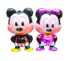 Шарик с палочкой 40 см Микки и Минни, фото 1