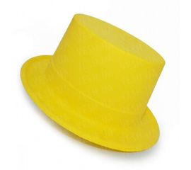 Шляпа Цилиндр с лентой Флок, фото 1