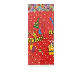 Скатерть Happy Birthday (красный), фото 1
