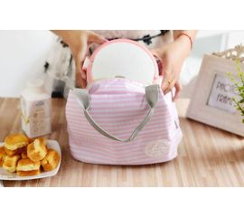 Сумка Wonderful Life с термоэффектом (розовая полоска), фото 1