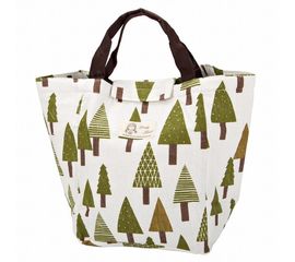 Сумка для еды со слоем фольги внутри для сохранения температуры.Ёлочки, фото 1