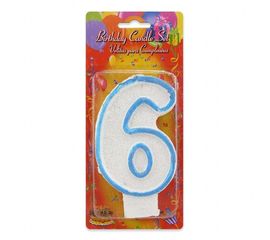 Свеча Цифра Большая 6, фото 1