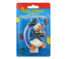 Свеча Цифра с Утенком 0, фото 1