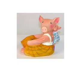 Свинки фартук под мобилу подставка, фото 1