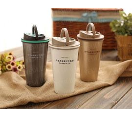 Термокружка с ручкой Starbucks Золото, фото 1