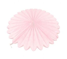 Веерный круг тишью 25 см розовый 0020, фото 1