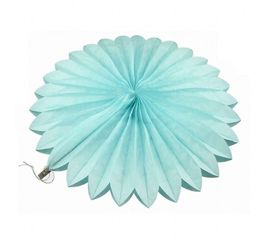 Веерный круг тишью 30 см голубой 0001, фото 1