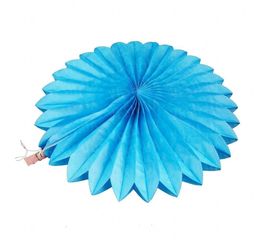 Веерный круг тишью 30 см лазурный 0003, фото 1