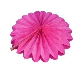 Веерный круг тишью 30 см малиновый 0009, фото 1