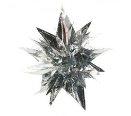 Звезда фольга объемная, фото 1