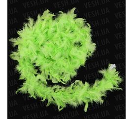 Боа из перьев 40г зеленое, фото 1