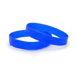 Браслет силиконовый синий, фото 1